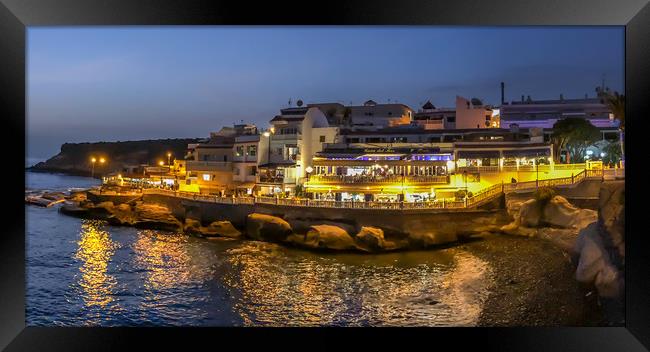 Beautiful View La Caleta Framed Print by Naylor's Photography