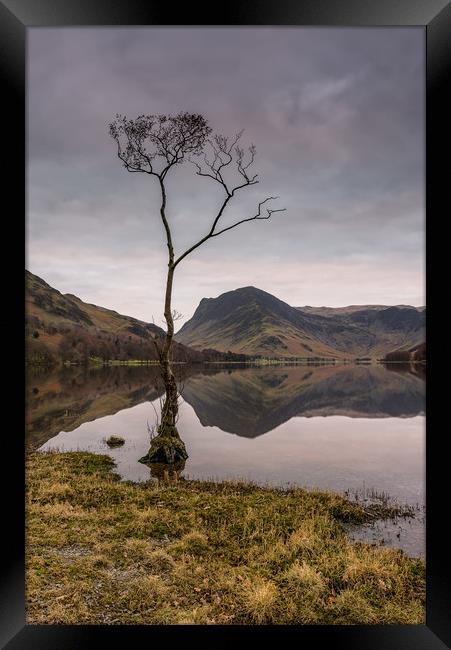Fleetwith Reflections Framed Print by Paul Andrews