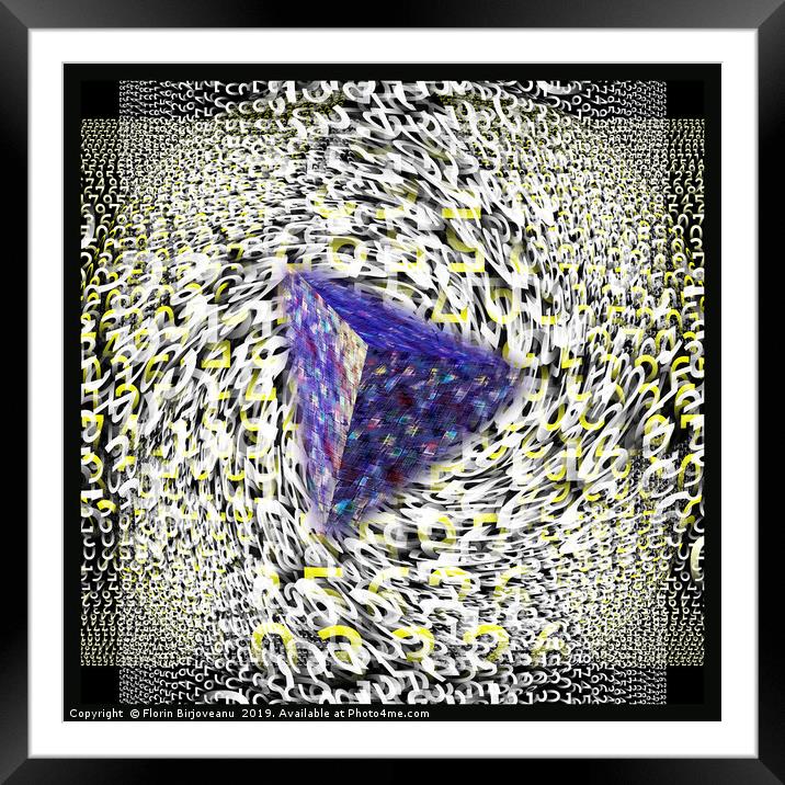 Wies Combine Pyramid Framed Mounted Print by Florin Birjoveanu