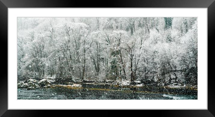 Eight Days of Falling  Framed Mounted Print by DiFigiano Photography