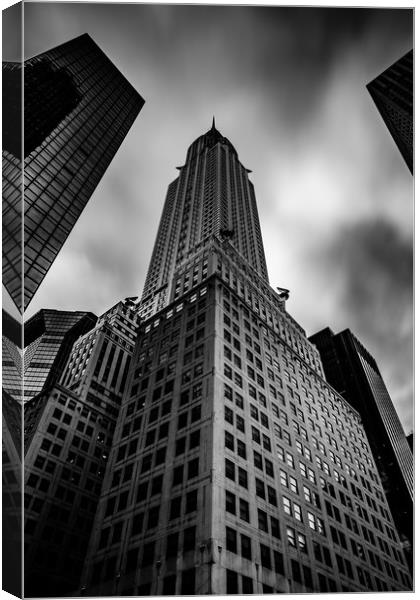 Chrysler Building New York City Canvas Print by Chris Curry