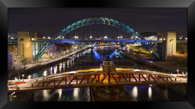 On top of the Toon Framed Print by Naylor's Photography