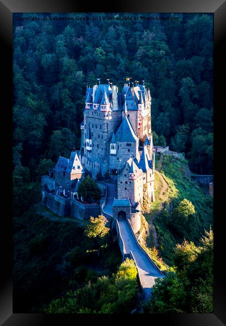 Burg Eltz castle germany Framed Print by Sebastien Coell