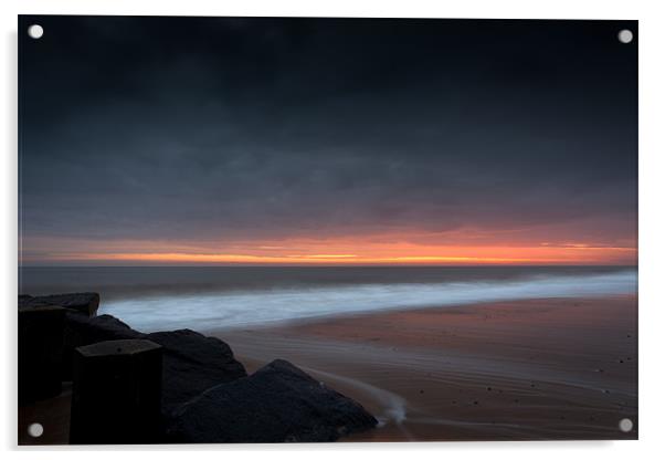 Dawns Coming Acrylic by Simon Wrigglesworth