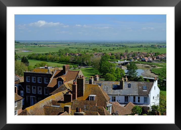 Rye East Sussex Framed Mounted Print by Diana Mower