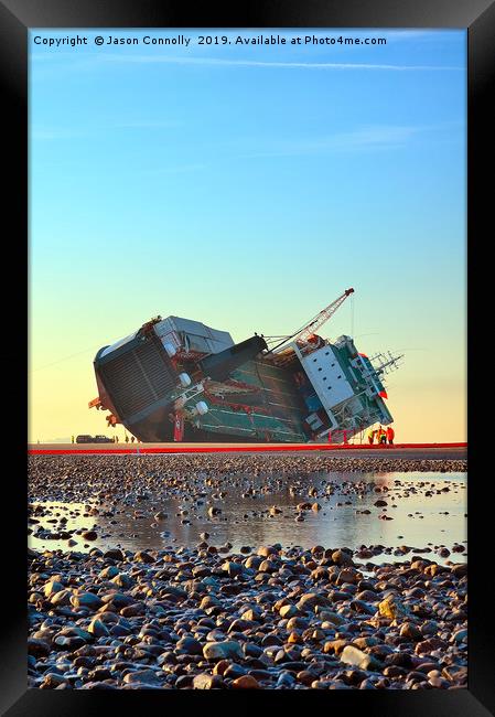 MS Riverdance, Blackpool. Framed Print by Jason Connolly