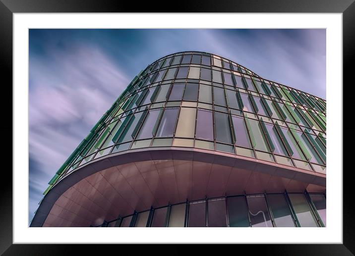 Malmo Glasvasen Looking Up Framed Mounted Print by Antony McAulay