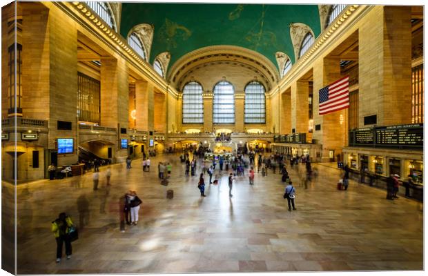 Grand Central Terminal New York City Canvas Print by Chris Curry