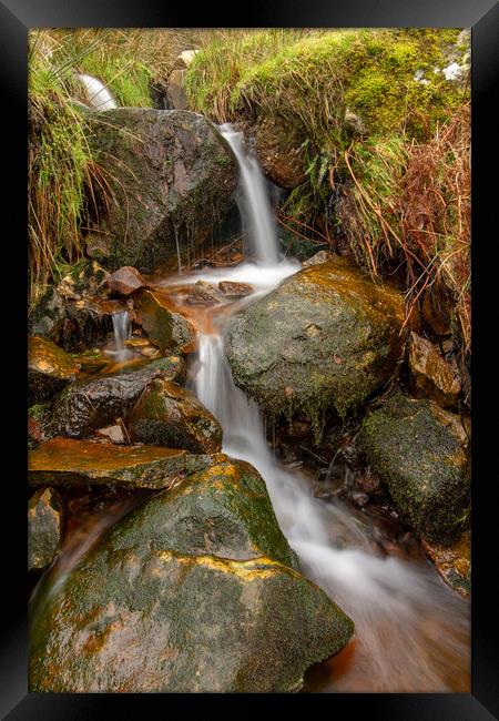 White water and rocks Framed Print by Images of Devon