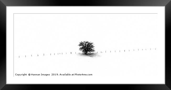 Scene from a train II Framed Mounted Print by Hannan Images