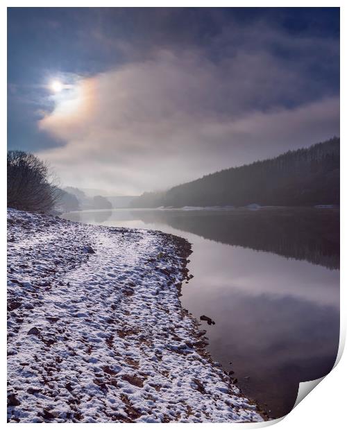 Goyt Valley and Fernilee Reservoir Print by John Finney