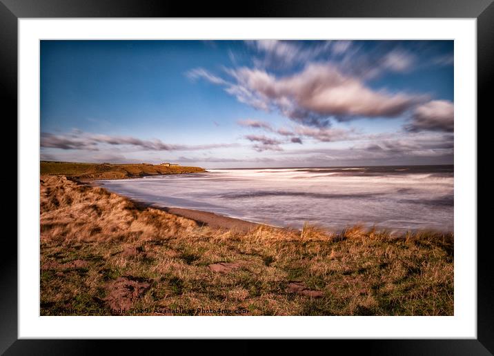 Spittal Beach Framed Mounted Print by mark dodd