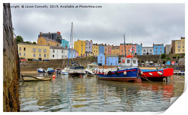 Tenby, Wales Print by Jason Connolly
