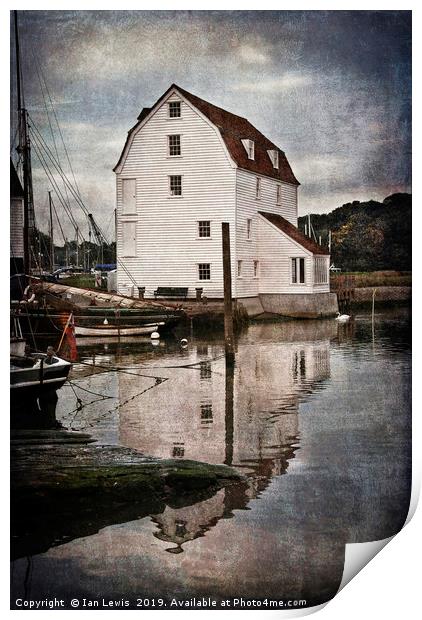 Woodbridge Tide Mill Print by Ian Lewis