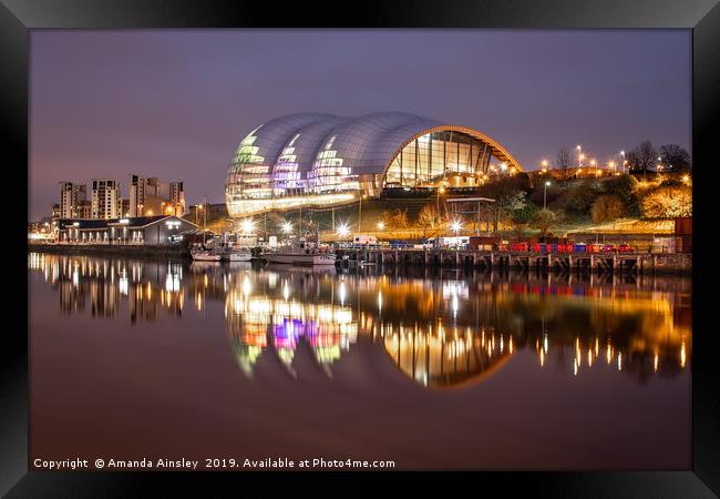 Magnificent Reflections of The Sage Framed Print by AMANDA AINSLEY