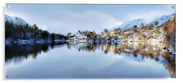 Glen Affric calm winters day Acrylic by JC studios LRPS ARPS