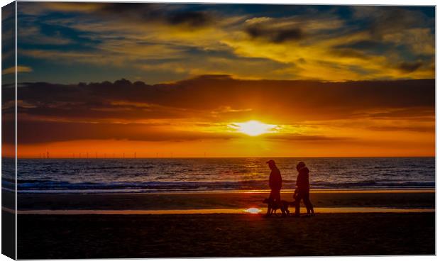 Dutch sunset Canvas Print by Hamperium Photography