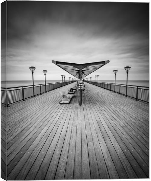 Boscombe Pier Canvas Print by Kevin Browne