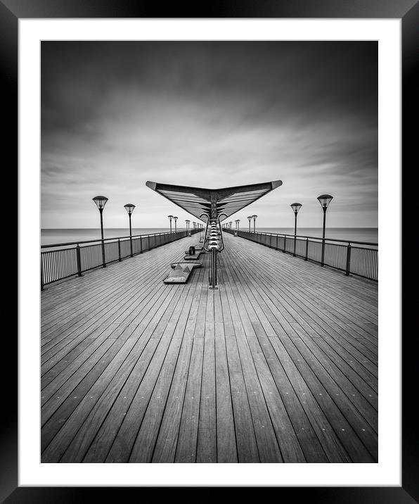 Boscombe Pier Framed Mounted Print by Kevin Browne