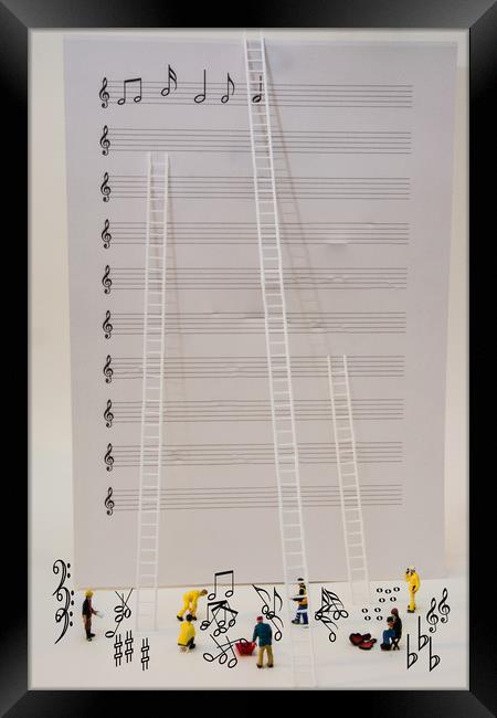 The Music Makers Framed Print by Steve Purnell