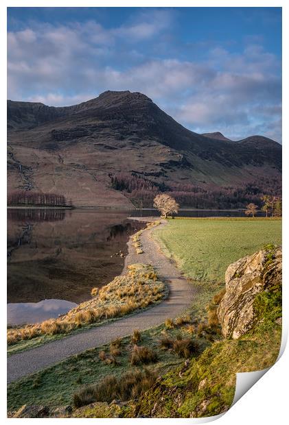 Buttermere Morning Print by Paul Andrews