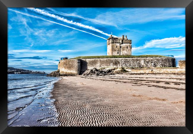 Broughty Castle  Framed Print by Valerie Paterson