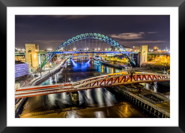 Night at the Toon Framed Mounted Print by Naylor's Photography