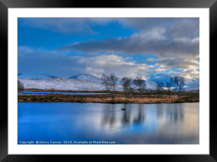 Rannoch Moor Framed Mounted Print by Danny Cannon