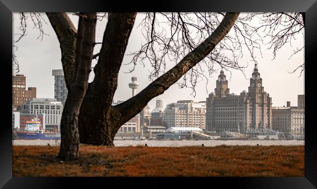 LIVERPOOL WATERFRONT Framed Print by Kevin Elias