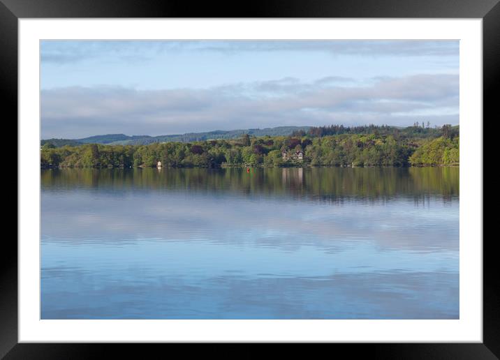 Windermere View Framed Mounted Print by CHRIS BARNARD