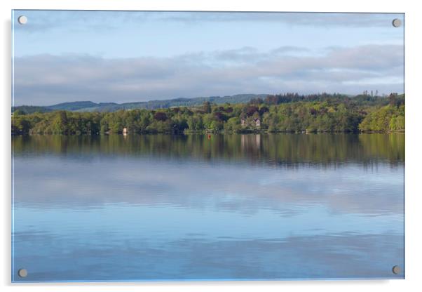 Windermere View Acrylic by CHRIS BARNARD