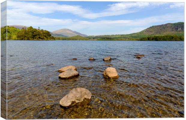 Thirlmere Water Canvas Print by CHRIS BARNARD
