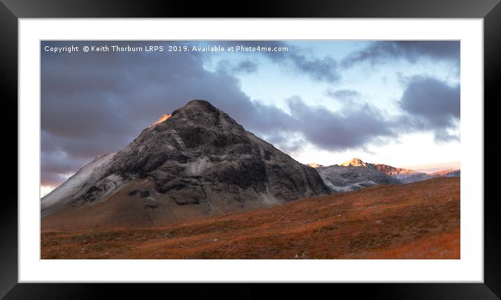 The Morning Glow on the Beag Framed Mounted Print by Keith Thorburn EFIAP/b
