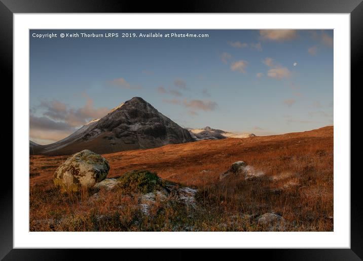 The Morning Glow on the Beag Framed Mounted Print by Keith Thorburn EFIAP/b