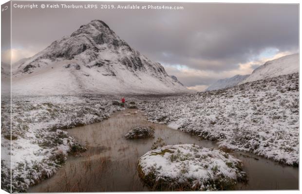 Buachaille Etive Beag Canvas Print by Keith Thorburn EFIAP/b