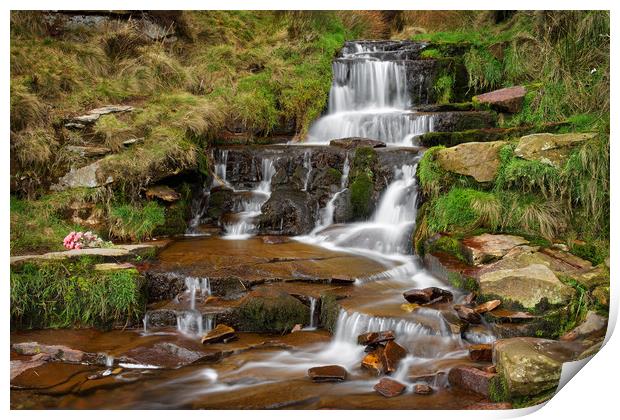 Nether North Grain Waterfalls                      Print by Darren Galpin