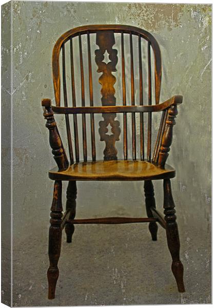 Great Aunt Mary's Chair Canvas Print by Jacqi Elmslie