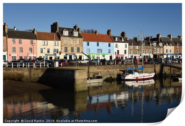 Anstruther harbour , Fife , Scotland Print by Photogold Prints