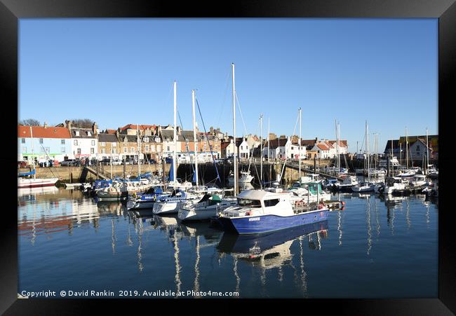 Anstruther harbour , Fife , Scotland Framed Print by Photogold Prints