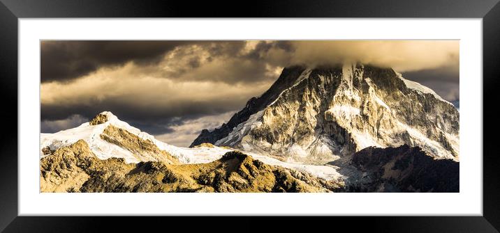 Ranrapalca Cloud Crown Framed Mounted Print by DiFigiano Photography
