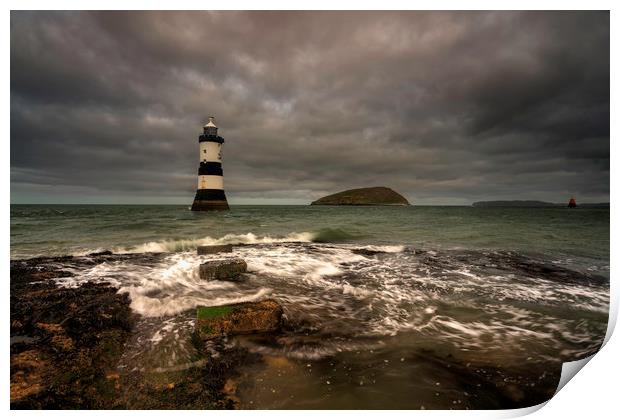Penmon Point Lighthouse Print by Palombella Hart