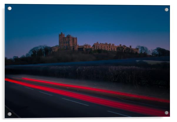 Bolsover Castle  Acrylic by Michael South Photography