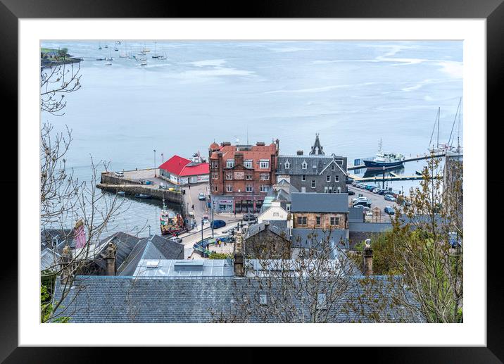 Oban Framed Mounted Print by Valerie Paterson
