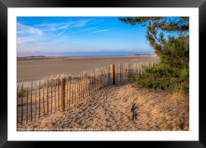 From the Pine Woods to the Sea Framed Mounted Print by Jim Key