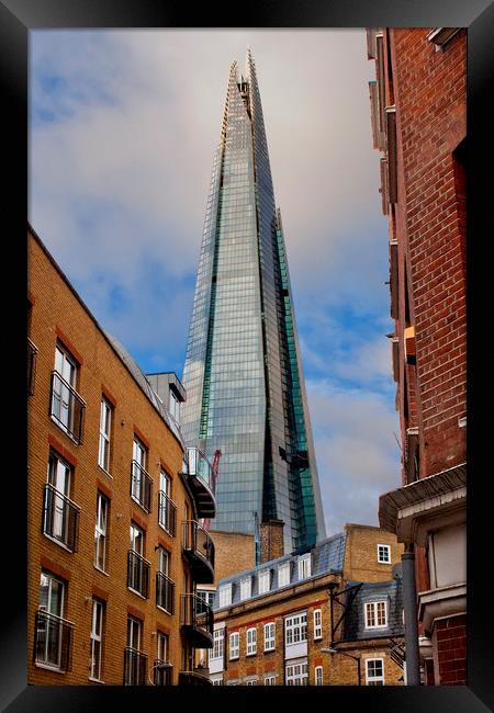 The Shard Southwark London England Framed Print by Andy Evans Photos