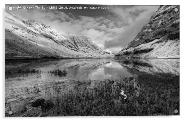 Loch Achtriochtan Acrylic by Keith Thorburn EFIAP/b
