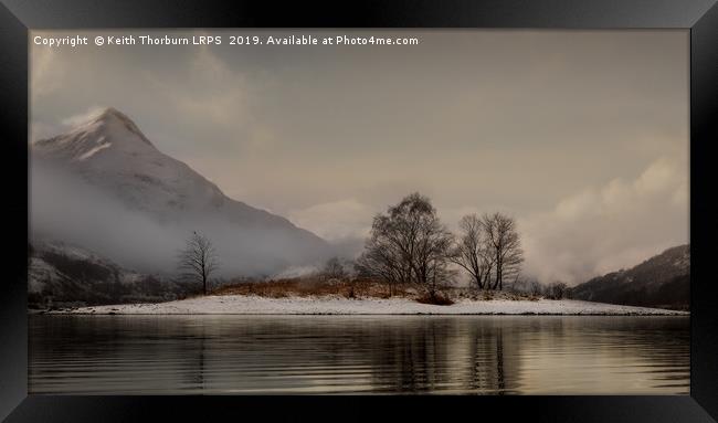 Loch Leven Island Framed Print by Keith Thorburn EFIAP/b