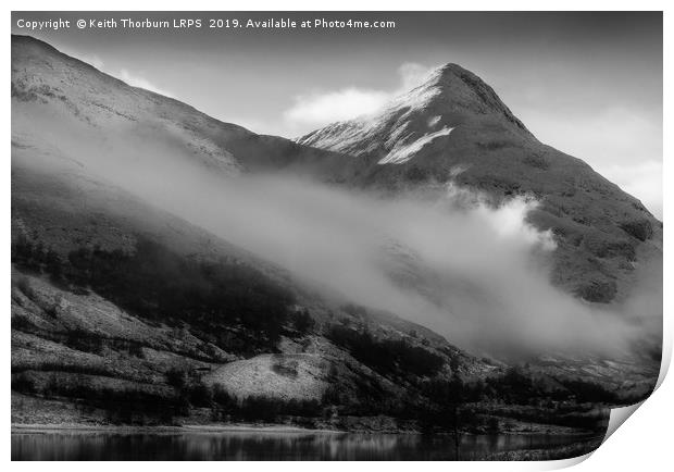 Pap of Glencoe Print by Keith Thorburn EFIAP/b