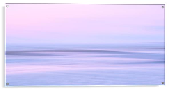 Talacre Sunset Tones Acrylic by Daniel kenealy