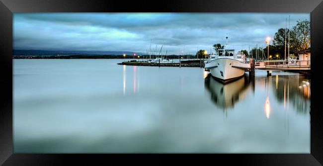 Anchored Framed Print by DiFigiano Photography